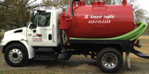 St Amant Septic pump truck