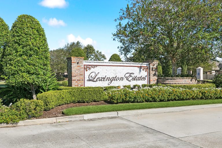 Elegant lakeside living in Lexington Estates, where luxury homes meet a true sense of community in Baton Rouge